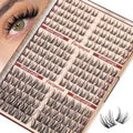 Focipeysa Lashes Clusters Wispy Natural Lash Clusters 10-16mm Eyelash Clusters Individual Eyelashes Pestañas Postizas Naturales Fairy Eyelashes Extensions Natural False Eyelashes